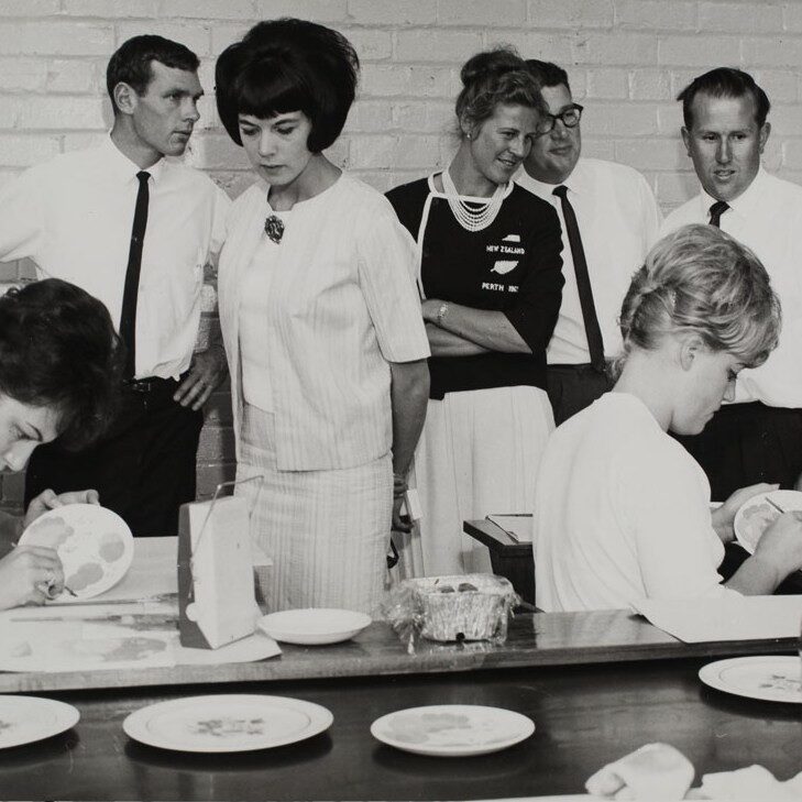 Tour of Crown Lynn factory 1964